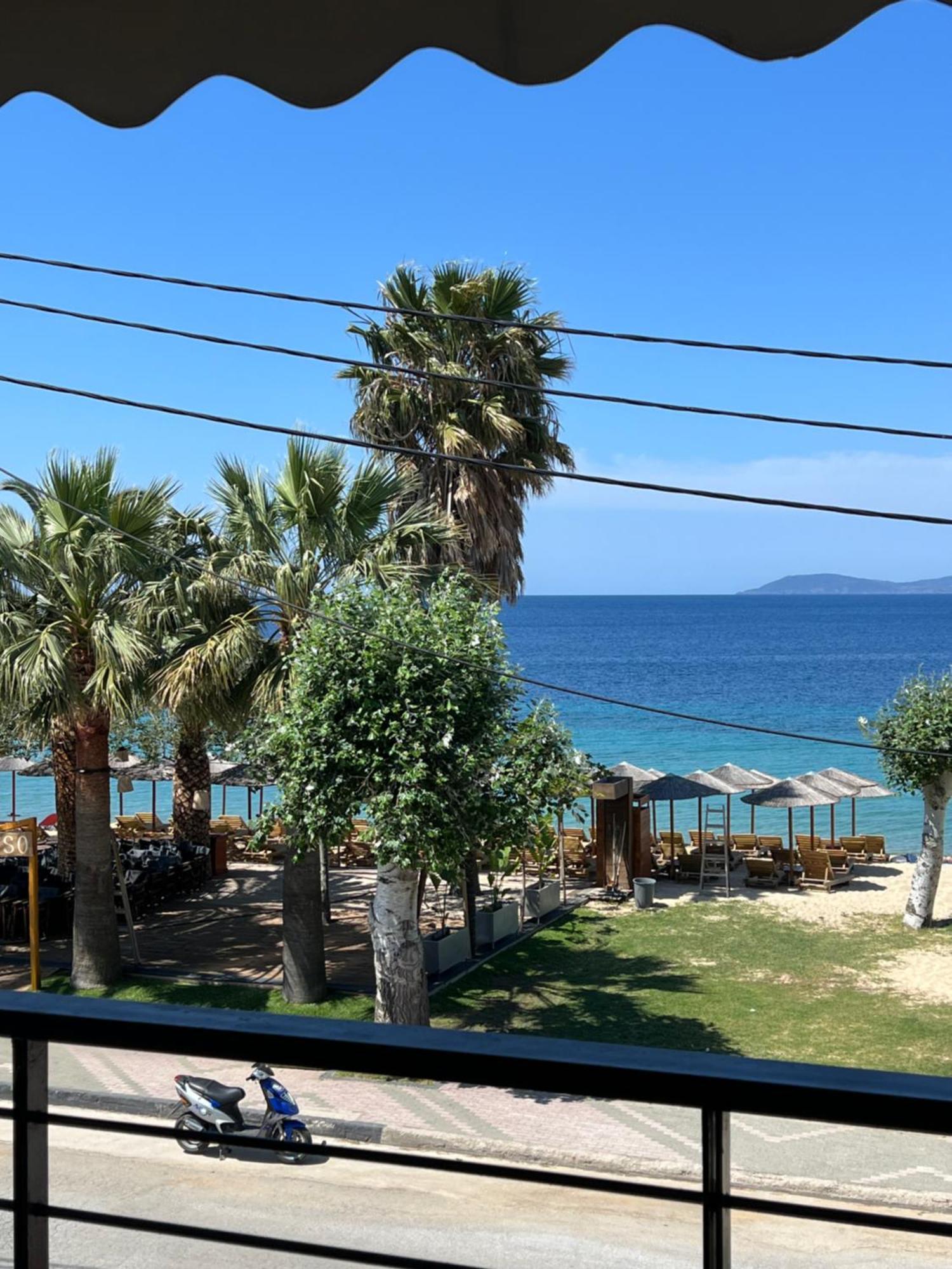 Two-Storey Beachfront Maisonette Toroni Luaran gambar
